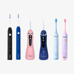 Perfect Family Kit (2 Adult Electric Toothbrushes + 2 Kids Electric Toothbrushes - Captain + 2 Water Flosser Pro)