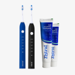 Pair Care Kit (2 Adult Electric Toothbrushes + 2 Zistral Toothpastes)
