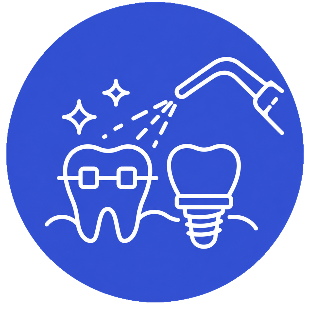 Orthodontic & Implant Friendly: Cleans smoothly around braces, brackets, wires, and implants much more comfortably than string floss.