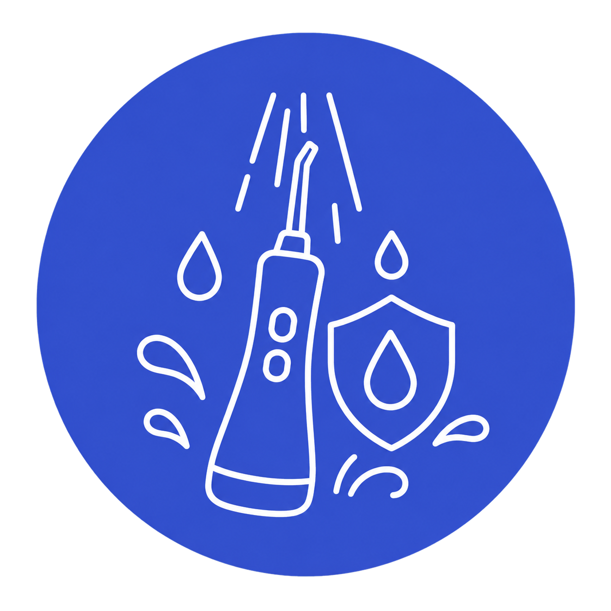 IPX7 Waterproof Protection: Fully sealed and waterproof body, safe to use in the shower and easy to rinse under running water.
