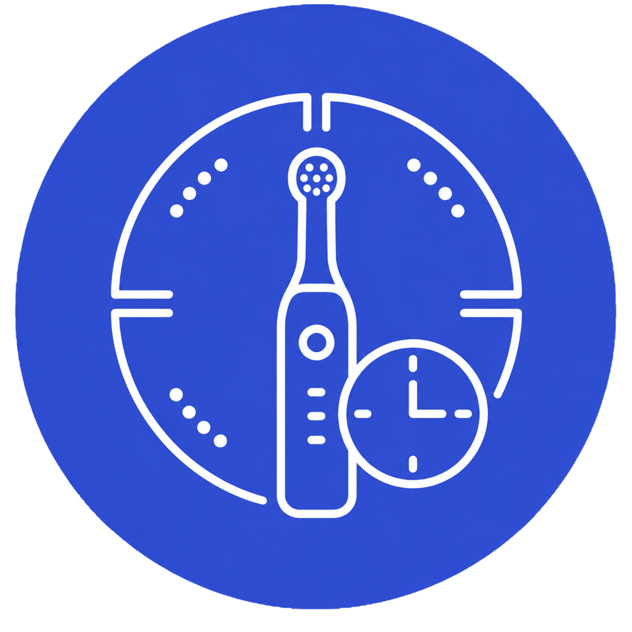 Smart Brushing Guidance: Built-in 2-minute quadrant auto-timer with a brief 30-second pause indicator to distribute cleaning evenly across y